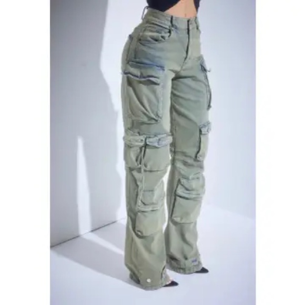 Stylish Green Cargo Pants